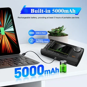 4 Inch IPS LCD SA5 100K-5.3GHz Handheld Spectrum Analyzer Signal Generator S1 - Picture 1 of 10