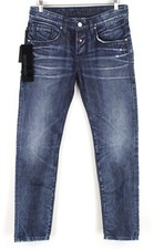 TAKESHY KUROSAWA TK08 44/30 Men Jeans Non-Stretch Blue Slim Fit Classic Buttoned