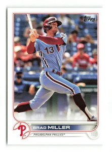 2022 Topps Brad Miller  #384   Philadelphia Phillies Baseball Card