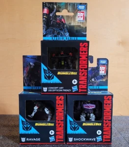 Transformers Bumblebee Concept Art Frenzy - Shockwave - Ravage figures - Picture 1 of 8