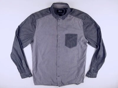 KL506 VOLCOM Creative Liberation soft denim jeans shirt size M great condition! - Image 1 of 4