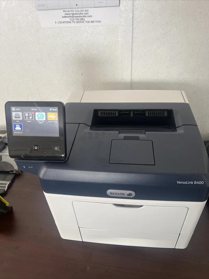 Xerox VersaLink B400DN Monochrome Laser Printer with toner B400, NO Wifi adapter - Image 1 of 1