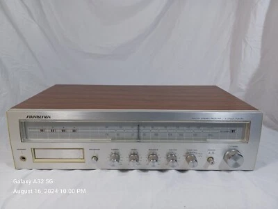 Receptor estéreo vintage Soundesign 5345 AM/FM 8 faixas toca-fitas testado  - Imagem 1 de 4
