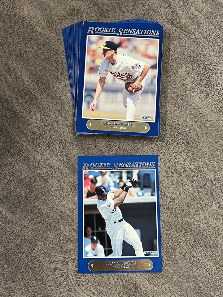 1992 Fleer бейсбол новичок Sensations полный комплект 1-20 NM-MT Sharp! Thomas RC! - Изображение 1 из 1
