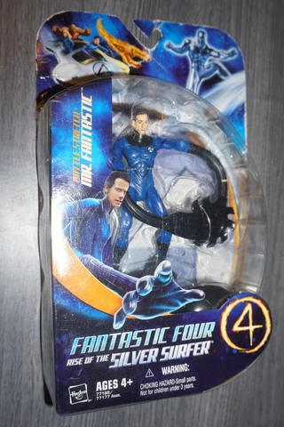 Fantastic Four Silver Surfer Battlestretch Mr Fantastic Hasbro Figure NEW #41 Cover