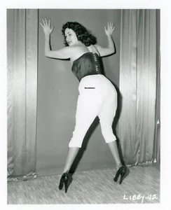 Vintage Risque Pinup Photo Libby 42 Irving Klaw 4X5 - Picture 1 of 1