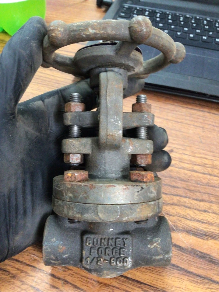 BONNEY FORGE 1/2" Gate Valve 800 A105N HL11 CR13.HF (VR2) - Image 1 of 4