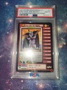 King Cold, the Mighty K1 DBZ Score Limited Promo PSA 8 (Highest Grade) - Picture 1 of 2