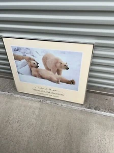 Bad Boys of the Arctic Thomas D. Mangelsen Poster mit Signatur - Bild 1 von 3