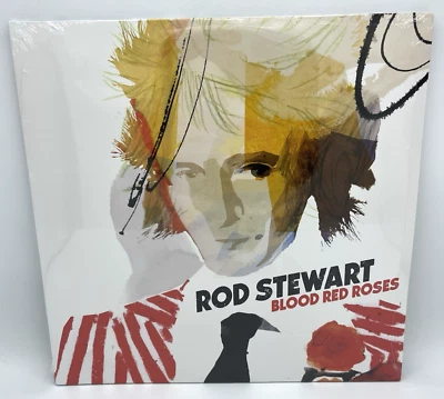 Rod Stewart Blood Red Roses 2 LP Vinyl Gatefold 2018 New Sealed - Image 1 of 2