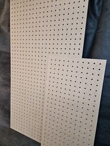 BKWOODWORK 6mm wooden Pegboard, 6mm hole with 25mm Hole centres perf board