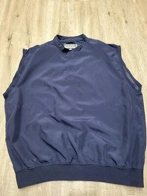 Zero Restriction Golf Outerwear Men's Pre-owned Navy Blue Golf Vest Size XL - Image 1 of 4