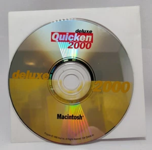 Intuit Quicken 2000 Deluxe pour disque Macintosh uniquement - Photo 1/2