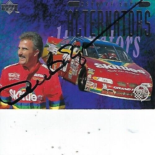 DERRIKE COPE SIGNED 1997 UPPERDECK ROAD TO THE CUP #142 - NASCAR - Image 1 of 1