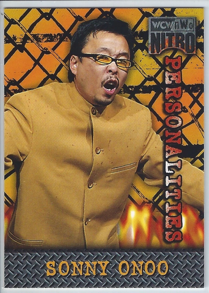 Sonny Onoo 1999 Topps WCW NWO Nitro Wrestling Trading Card #72 - Image 1 of 1