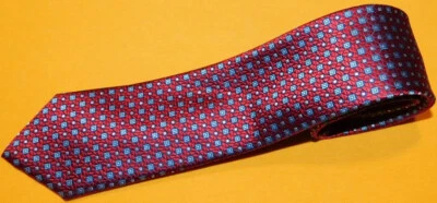 TED BAKER CORBATA DELGADA MOTIVO LUNARES/CUADRADOS ROJO/AZUL/AMARILLO - CORBATAS - CORBATAS DE DISEÑADOR. Foto 1 de 3