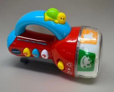 VTech Spin & Learn Color Flashlight  Toddler Toy - Image 1 of 3