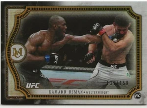 Colección Topps Museum Bronce 2018 #27 Kamaru Usman (RC) 131/159 - Imagen 1 de 3