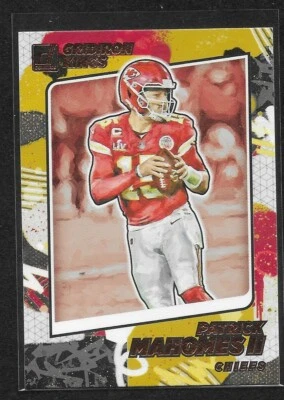 2021 Donruss Gridiron Kings Patrick Mahomes Kansas City Chiefs GK12 - Image 1 of 2