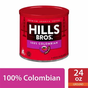 (2 pack)Coffee 100% Colombian Ground Coffee, Dark Roast, 24 Oz - Picture 1 of 11