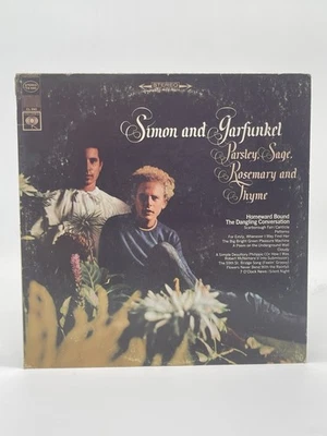 SIMON AND GARFUNKEL PARSLEY SAGE ROSEMARY & THYME 12" LP VG+ VINYL COLUMBIA 1966 - Image 1 of 4