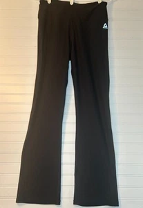 Reebok Women's M Yoga Pants Workout Bootcut Black - Picture 1 of 8