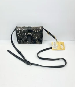 Patricia Nash Leather Crossbody Small Purse Bag - Black NWT - Picture 1 of 13