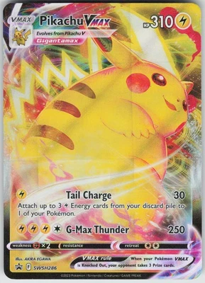 Pokemon Pikachu VMAX - SWSH286 SWSH: Sword & Shield Promo Cards Promo NM - Image 1 of 2
