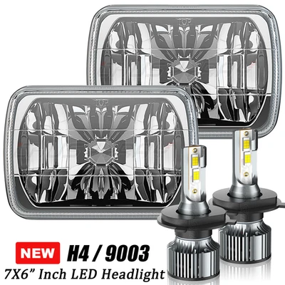 Faróis Hi/Lo 7x6 5x7 para Chevrolet K5 Blazer 1982 1983 1984 1985 1986 - Imagem 1 de 4