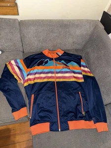 Coogi Y2K Striped Mountain Jacket Embroidered *Rare Size L - Picture 1 of 16