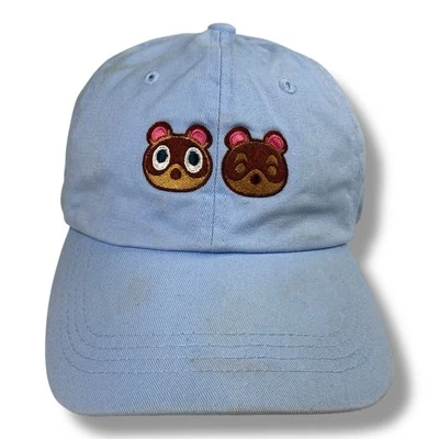 Gorra Animal Crossing Azul Claro Correa Gorra Adulto Nintendo Foto 1 de 4