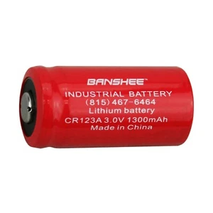 NEW Lithium Photo CR123A CR123 CR 123A 123 battery - Banshee  INDUSTRIAL TYPE - Picture 1 of 3