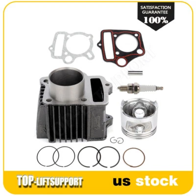For Honda ATC70 CRF70 CT70 1970-1982 Cylinder Piston Gasket Engine Rebuild Kit - Image 1 of 4