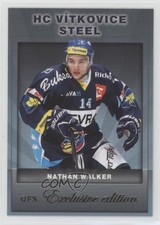 2012-13 OFS Plus Exclusive Edition ELH Czech Extraliga Nathan Walker #54