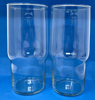 Superfest Glas Gläser 0,5 Liter 500ml DDR vintage s. Video 2 Stück / P11.12/8 - Bild 1 von 4