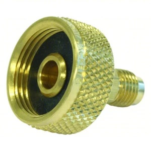 Adaptador de cilindro de climatización Yellow Jacket 19105, 3/4" NPS con llamarada macho de 1/4" - EE. UU. - Imagen 1 de 1