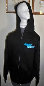 ROGUE STATUS CREMALLERA SUDADERA CON CAPUCHA LANA HOMBRE NEGRA NUEVA $59 - Imagen 1 de 2