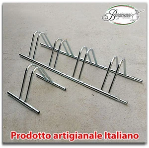Porta bicicletta zincato porta bici da terra modulare rastrelliera per bici - Imagen 1 de 1