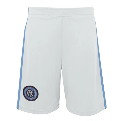Adidas MLS Toddlers New York City FC Fan Shorts, White Cover