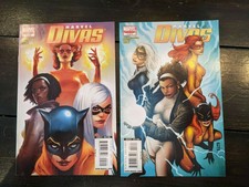 MARVEL DIVAS #2 & 3 HI GRADE BLACK CAT HELLCAT MONICA RAMBEAU FIRESTAR 2009