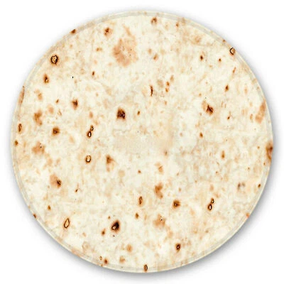Couverture Tortilla Couverture Burrito Tapis 60CM- Jeté Tortilla Maïs et Farine - Image 1 of 4