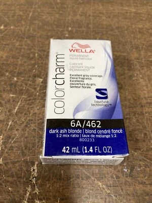 Berloque Wella Color cor de cabelo permanente líquido, cobertura 100% cinza - 6A/462 - Dar - Imagem 1 de 3