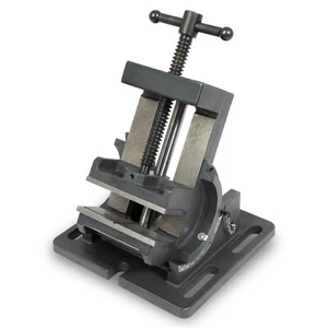 EBERTH Tornillo de banco basculante 90° de fundición gris, sujeción 100 mm - Imagen 1 de 1