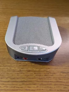 Altavoz de escritorio Phoenix Audio Duet PCS plateado con cancelación de eco USB VoIP - Imagen 1 de 4
