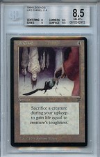 MTG Legends Life Chisel BGS 8.5 NM/MT+ Card Magic WOTC 2972