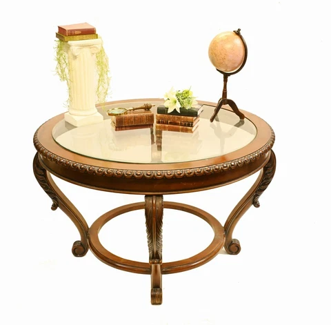 Victorian Mahogany Coffee Table Pie Crust Cover