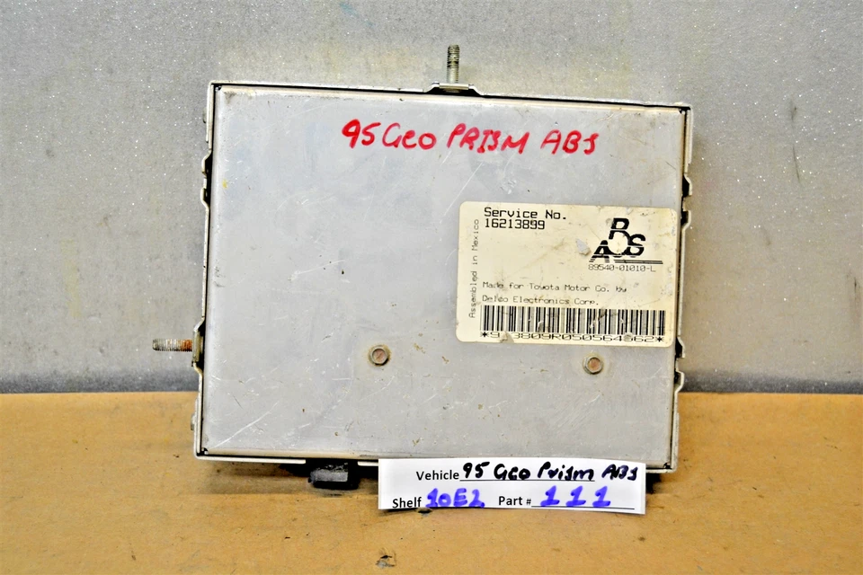 Модуль блока тормозной системы ABS 16213899 Geo Prizm 1994-1995 годов выпуска от оригинального производителя 10E2 111 - Изображение 1 из 3