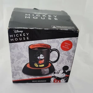 Disney Mickey Mouse Tasse und Tassenwärmer Neu Karton beschädigt - Bild 1 von 6