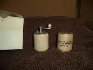 Antique Salt & Pepper 18th Annual Banquet Bath Fire Fighters April 20, 1963 - Picture 1 of 5