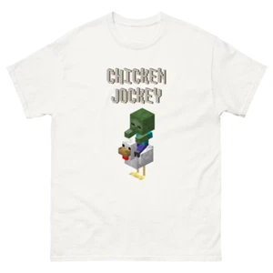 Chicken Jockey T-Shirt, Video Game Shirt, Movie Unisex T-Shirt, Gift for Gamers - Picture 1 of 2